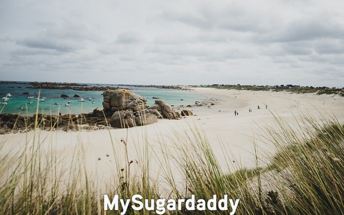 sugar daddy normandie plage dunes herbes sable débarquement