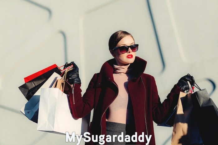 TikTok Sugar Babys shopping luxe richesse argent mode fashion
